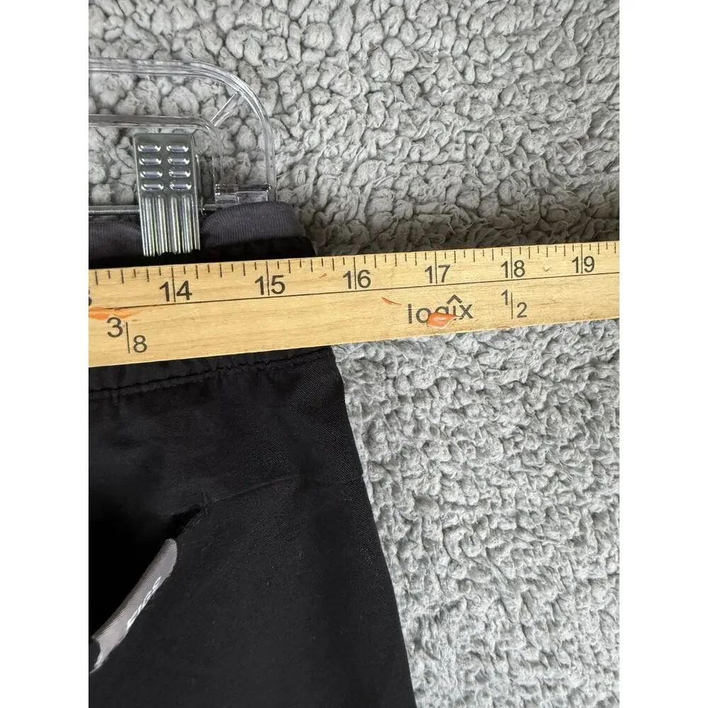 Figs Pants Womens L Mari Black Joggers Stretch Technical Collection Scrubs